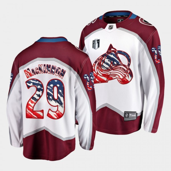 Nathan MacKinnon Colorado Avalanche Independence D...