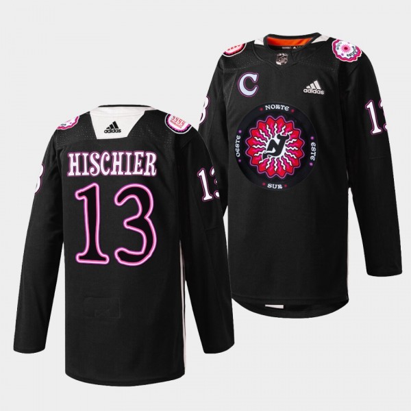 Nico Hischier Devils 2022 Hispanic Heritage Night ...