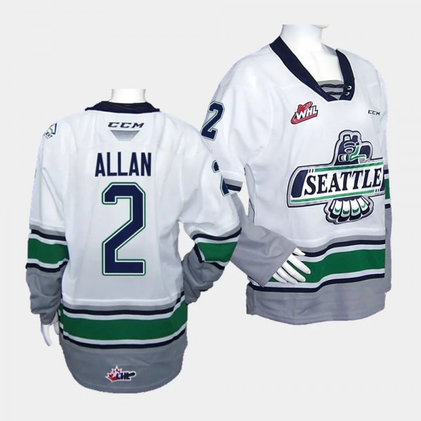 Nolan Allan Seattle Thunderbirds #2 2023 WHL Champ...