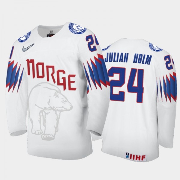 Ole Julian Holm 2021 IIHF World Championship Norwa...