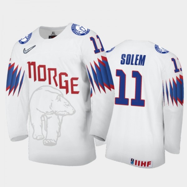 Samuel Solem 2021 IIHF World Championship Norway H...