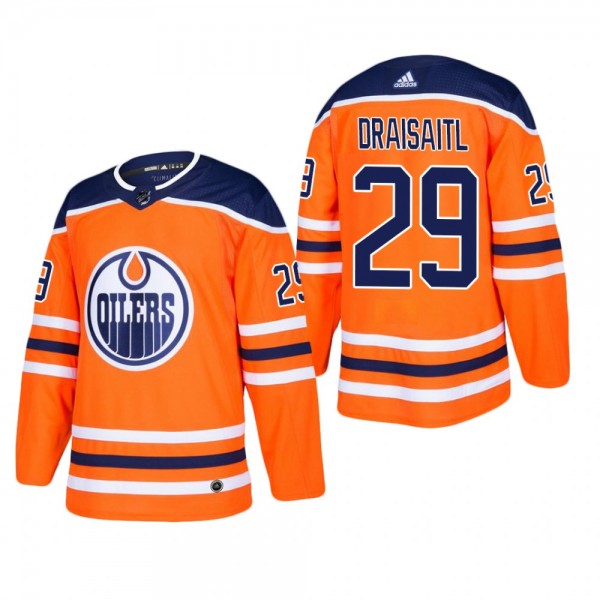 Leon Draisaitl Edmonton Oilers Home Player Authent...