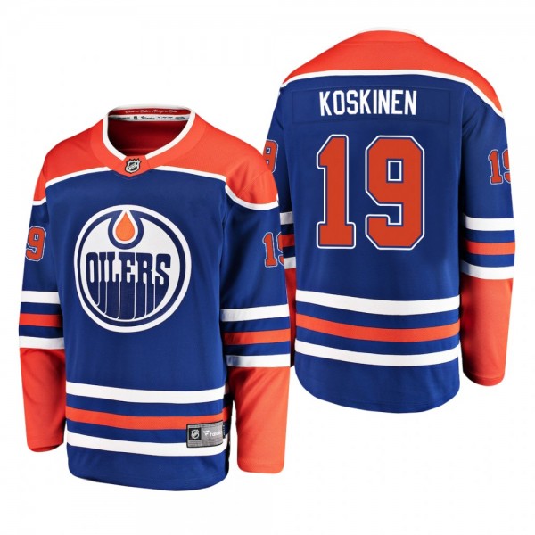 Mikko Koskinen Alternate Breakaway Edmonton Oilers...
