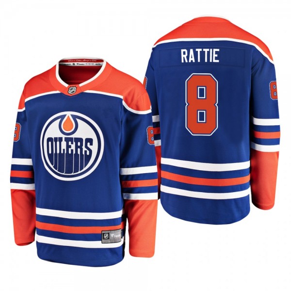 Ty Rattie Alternate Fanatics Breakaway Player Edmonton Oilers Jersey Royal