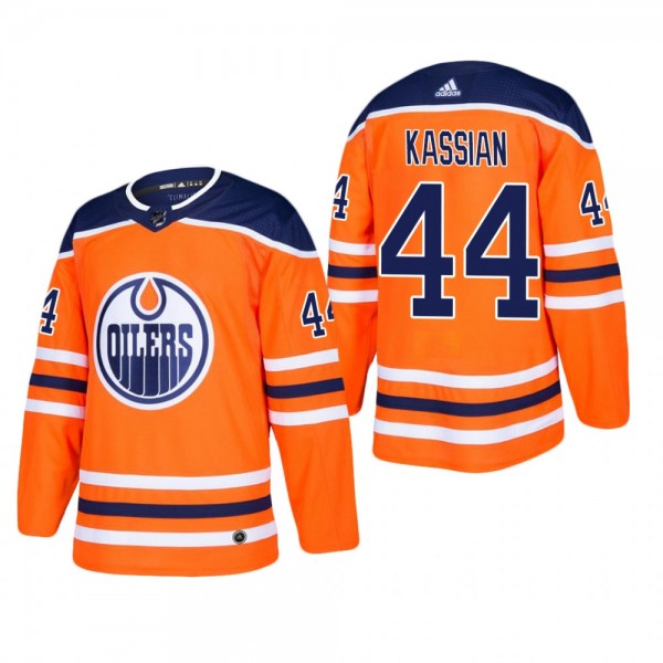 Zack Kassian Edmonton Oilers Home Player Authentic...