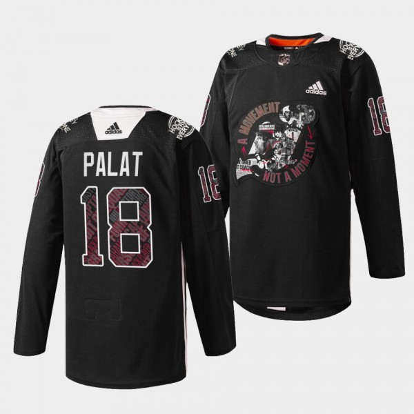 New Jersey Devils Ondrej Palat Black History Month...