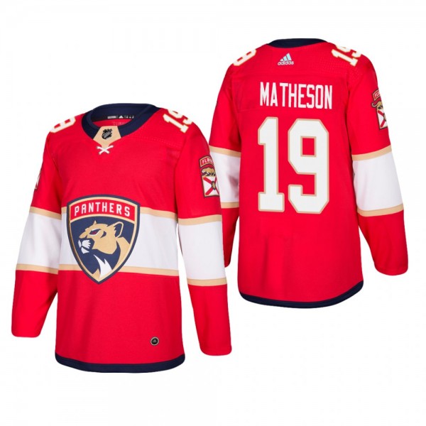 Mike Matheson Florida Panthers Home Player Authent...