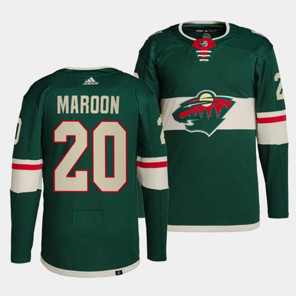 Patrick Maroon #20 Wild Primegreen Green Jersey Ho...