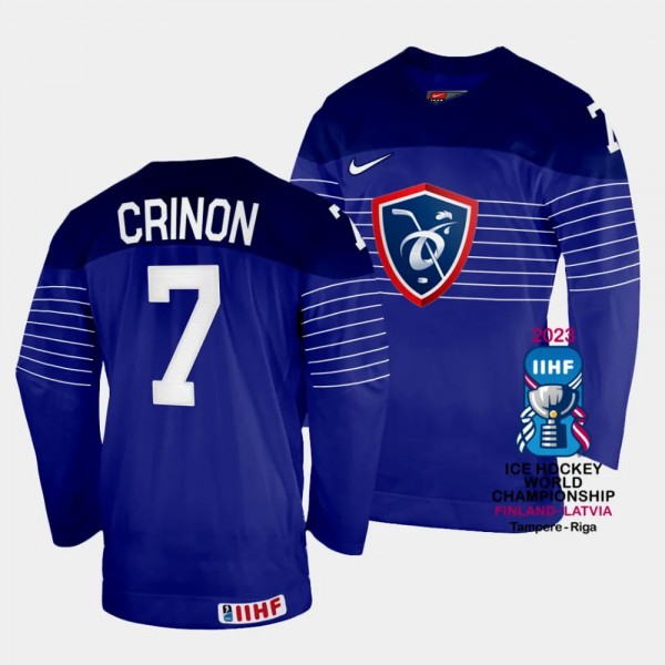 France 2023 IIHF World Championship Pierre Crinon ...