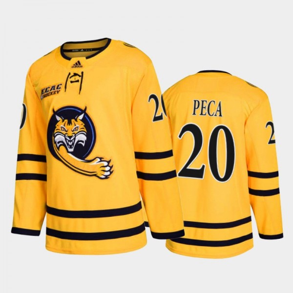 Matthew Peca College Hockey Quinnipiac Bobcats Jer...