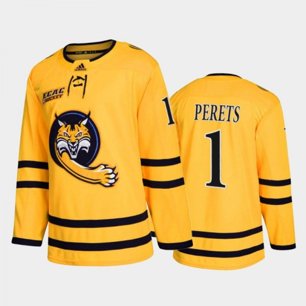 Yaniv Perets College Hockey Quinnipiac Bobcats Jer...