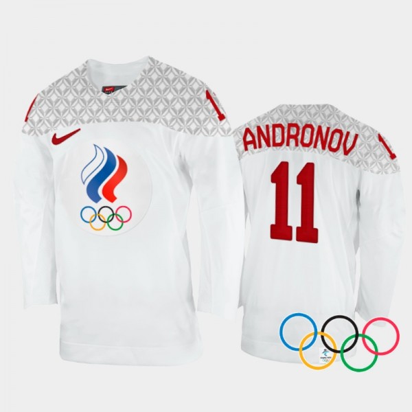 Russia Hockey 2022 Winter Olympics Sergei Andronov...