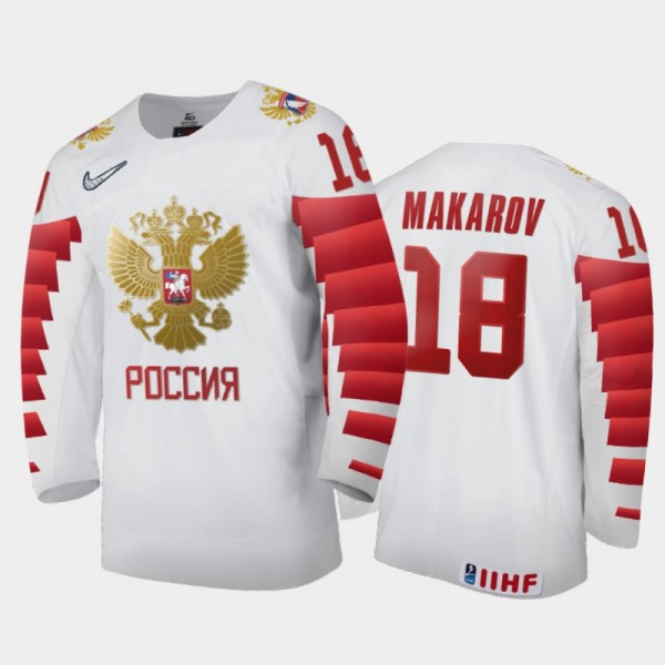 Nikolai Makarov 2021 IIHF U18 World Championship R...