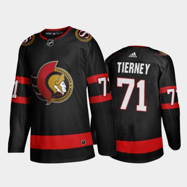 Chris Tierney Home Ottawa Senators Jersey 2020-21 ...