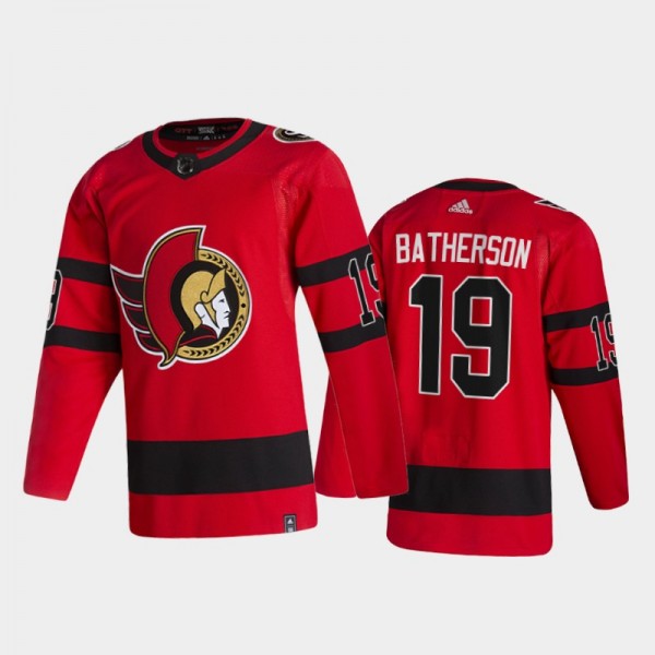 Drake Batherson 2021 Reverse Retro Ottawa Senators...