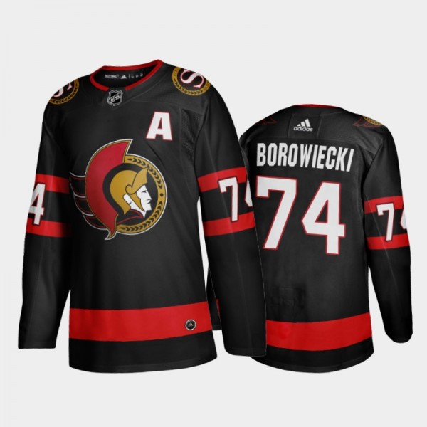 Mark Borowiecki Home Ottawa Senators Jersey 2020-2...