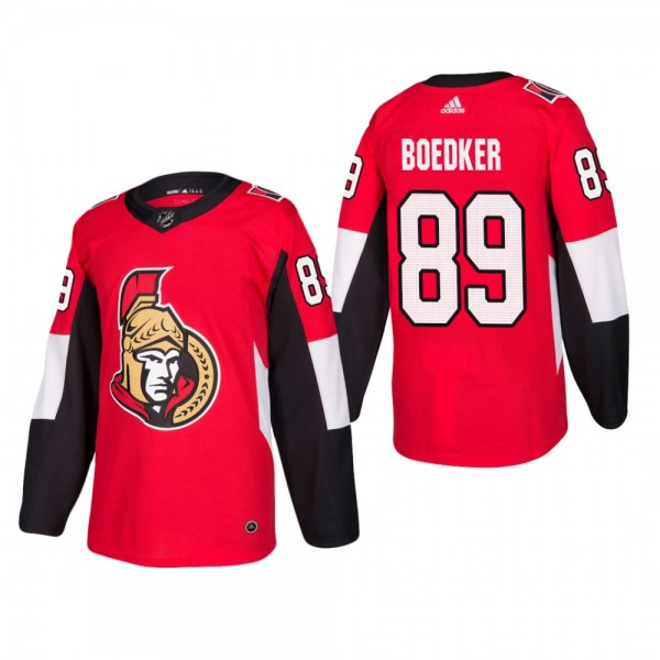 Mikkel Boedker Ottawa Senators Home Player Authent...