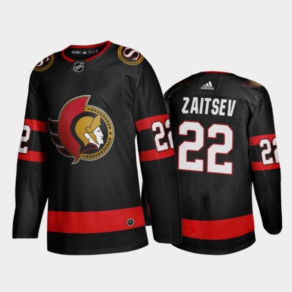 Nikita Zaitsev Home Ottawa Senators Jersey 2020-21...