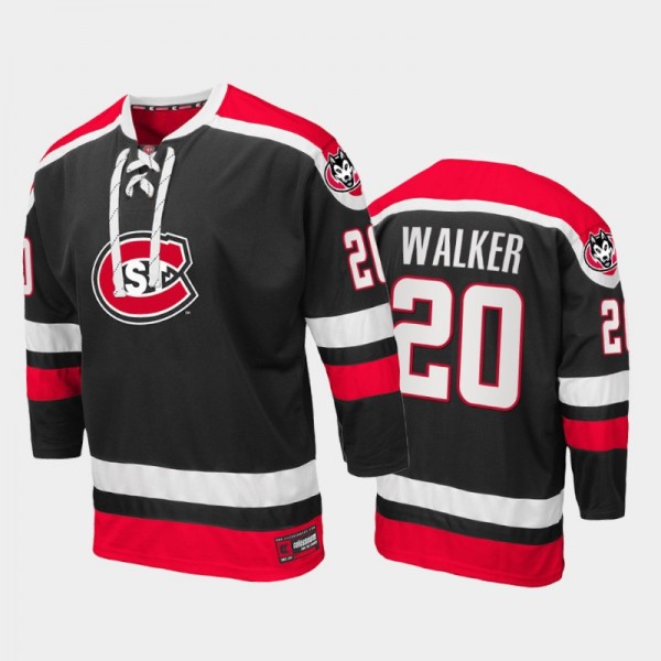 2021-22 St. Cloud State Huskies Nolan Walker Lace-...