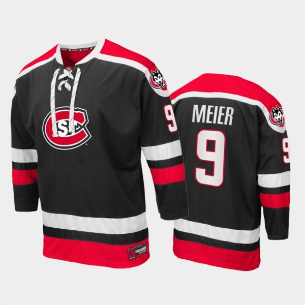 2021-22 St. Cloud State Huskies Spencer Meier Lace...