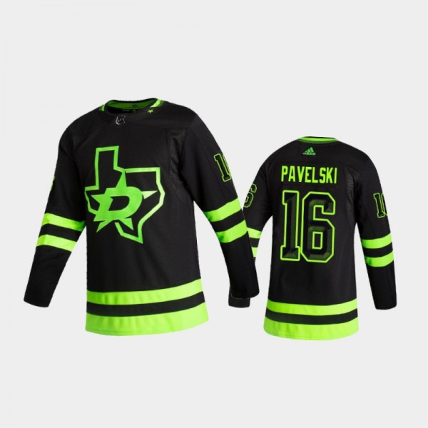Joe Pavelski Alternate Dallas Stars Black 2020-21 Authentic Jersey - Blackout