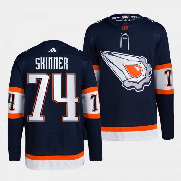 Reverse Retro 2.0 Edmonton Oilers Stuart Skinner #...