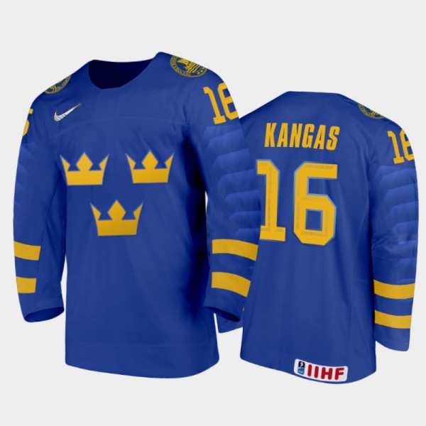 Gabriel Kangas 2021 IIHF U18 World Championship Sw...