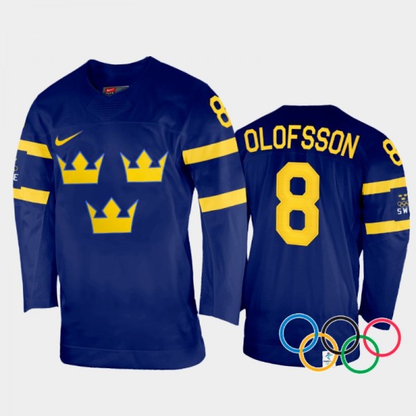 Sweden Hockey 2022 Winter Olympics Fredrik Olofsso...