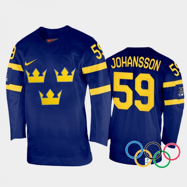 Sweden Hockey 2022 Winter Olympics Linus Johansson...