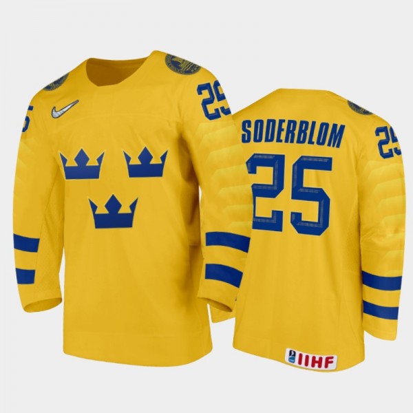 Elmer Soderblom 2021 IIHF World Junior Championshi...