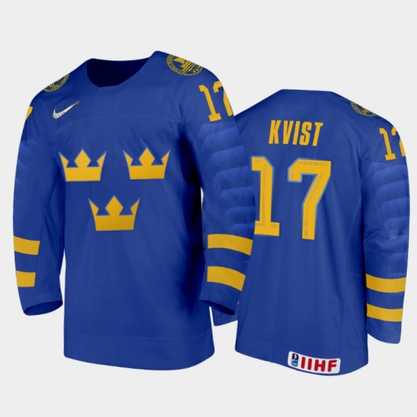 Oskar Kvist 2021 IIHF World Junior Championship Sw...