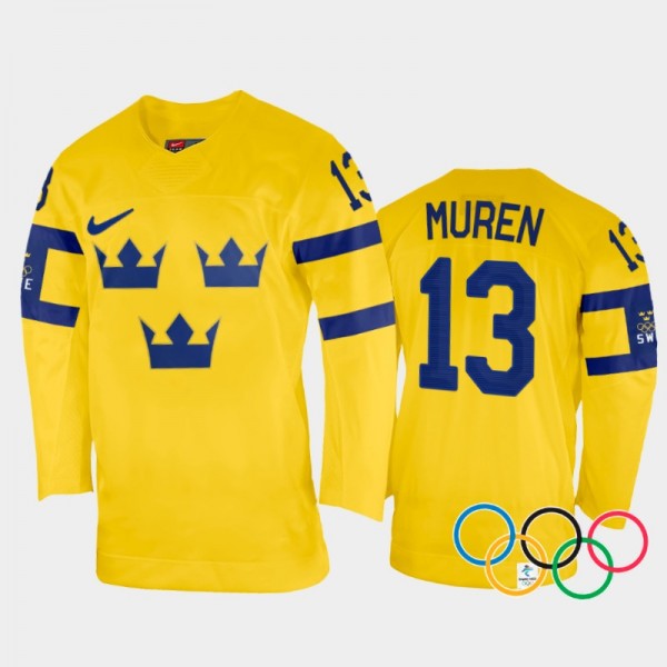 Sweden Women's Hockey 2022 Winter Olympics Emma Mu...