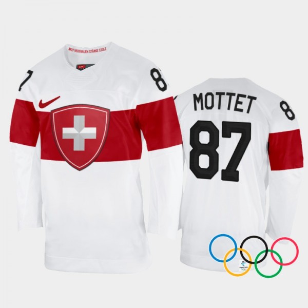 Switzerland Hockey 2022 Winter Olympics Killian Mo...