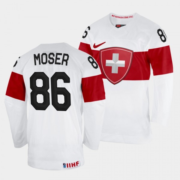 Janis Moser 2022 IIHF World Championship Switzerla...