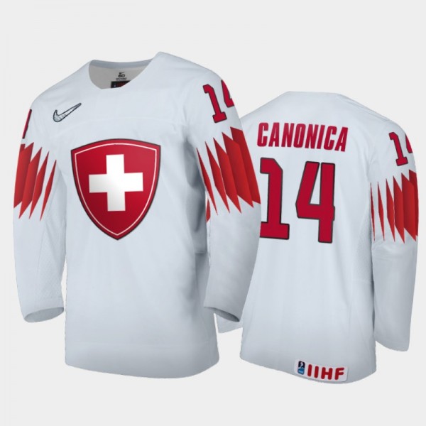 Lorenzo Canonica 2021 IIHF World Junior Championsh...