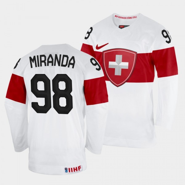 Marco Miranda 2022 IIHF World Championship Switzer...