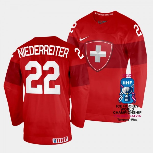 Nino Niederreiter 2023 IIHF World Championship Swi...