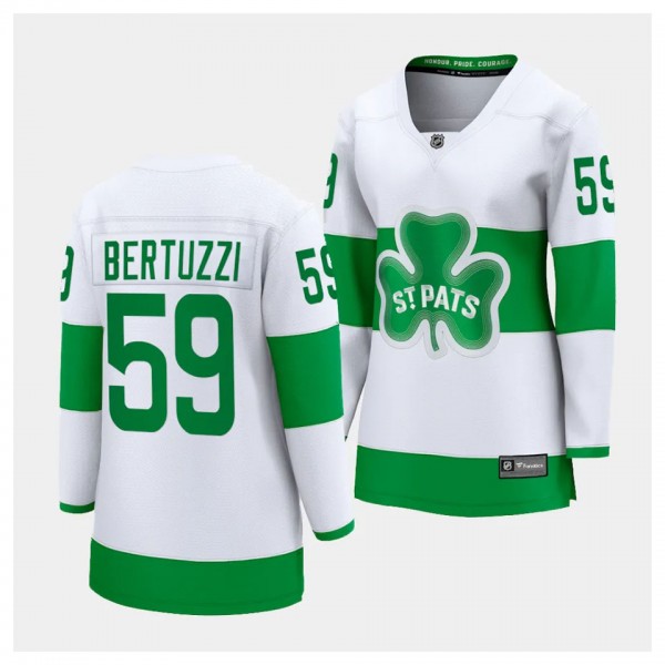 Toronto Maple Leafs Tyler Bertuzzi 2024 St. Patric...