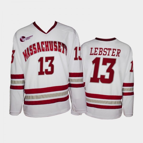 Reed Lebster College Hockey UMass Minutemen Jersey...