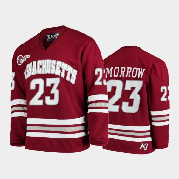 2021-22 UMass Minutemen Scott Morrow Maroon Hockey...