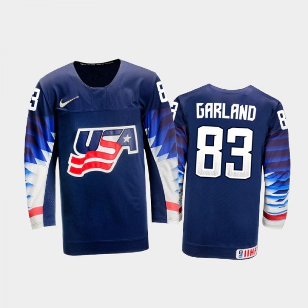Conor Garland 2021 IIHF World Championship USA Awa...