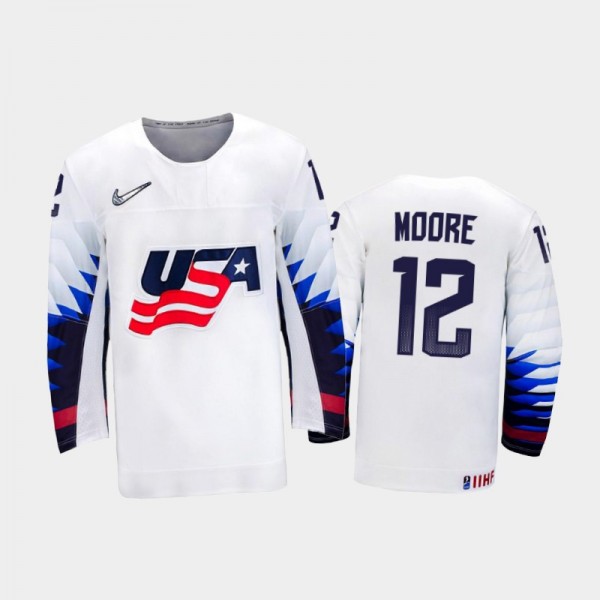 Trevor Moore 2021 IIHF World Championship USA Home...