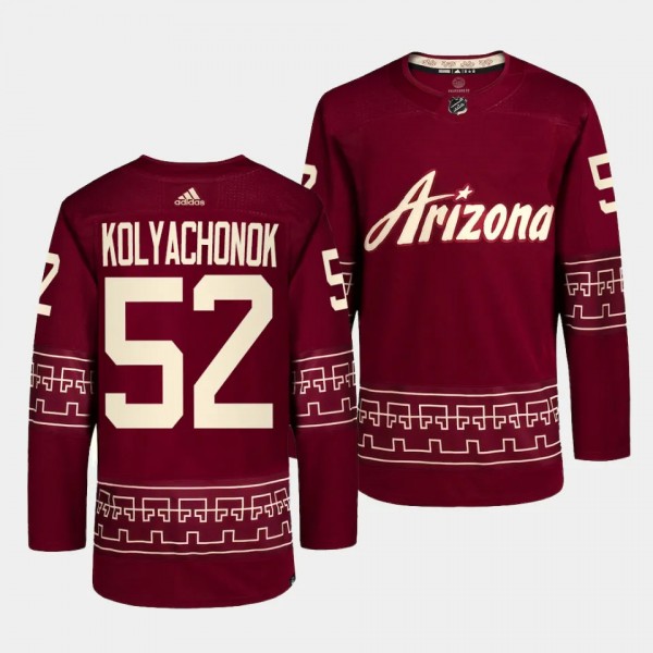 Vladislav Kolyachonok Arizona Coyotes 2022-23 Alte...