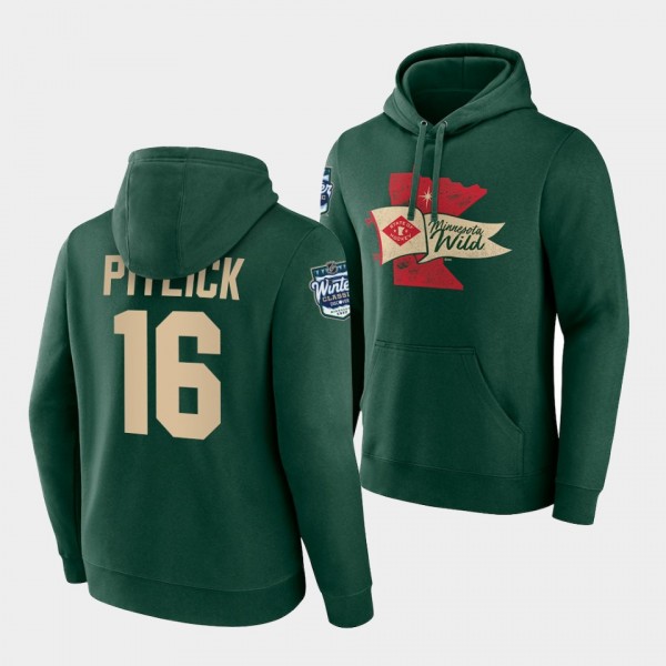 Minnesota Wild Rem Pitlick 2022 Winter Classic Gre...