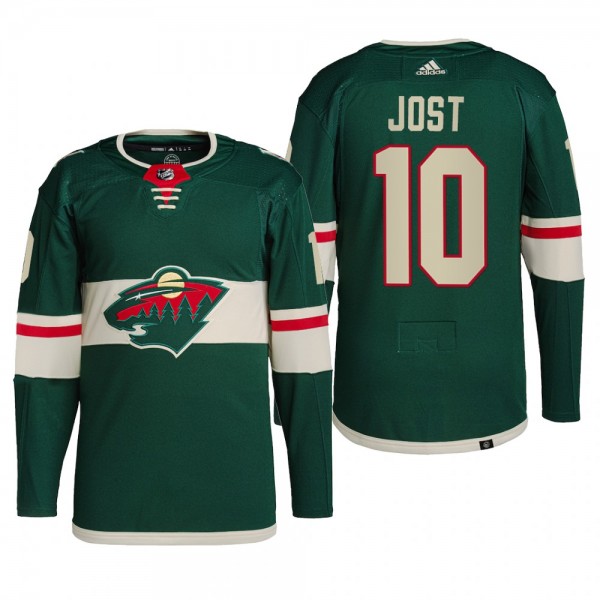 Minnesota Wild Home Tyson Jost Authentic Primegree...