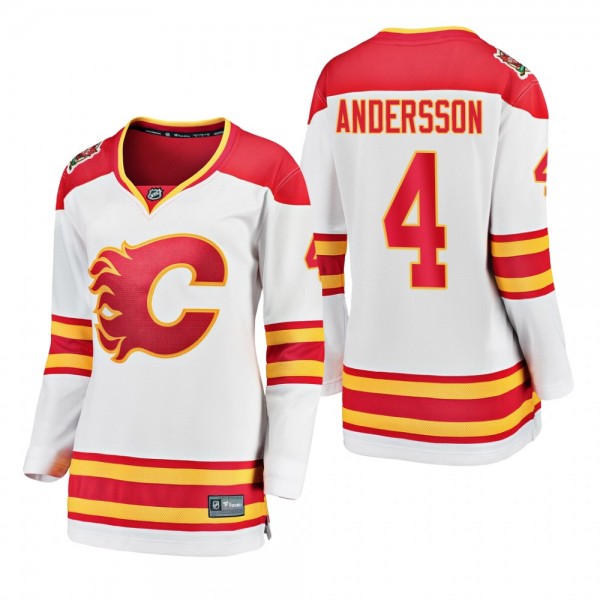 Flames Rasmus Andersson 2019 Heritage Classic Whit...