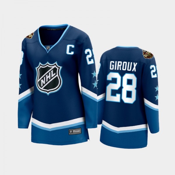 Claude Giroux Flyers Blue Jersey Women