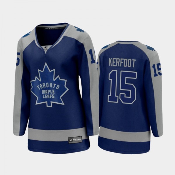 Reverse Retro Alexander Kerfoot Maple Leafs Specia...
