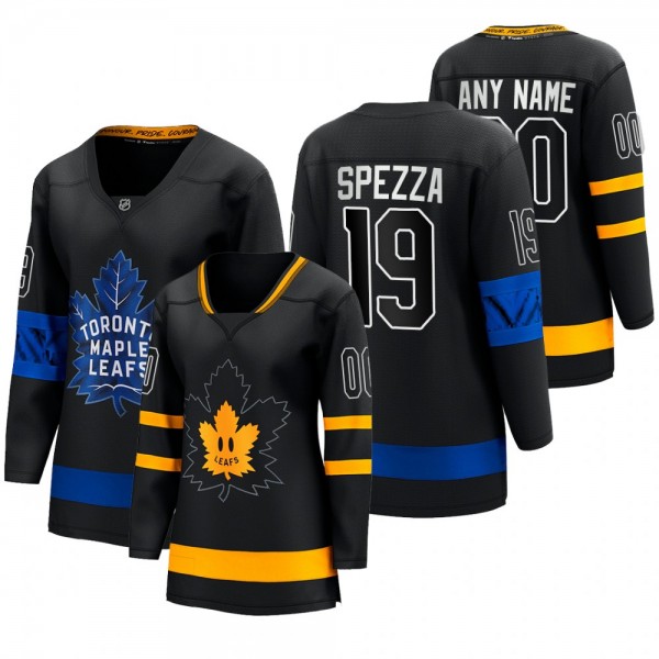 Women Toronto Maple Leafs Jason Spezza #19 Drew house 2022 Alternate Premier Jersey Black