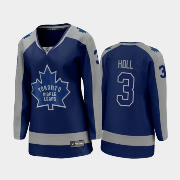 Reverse Retro Justin Holl Maple Leafs Special Edit...